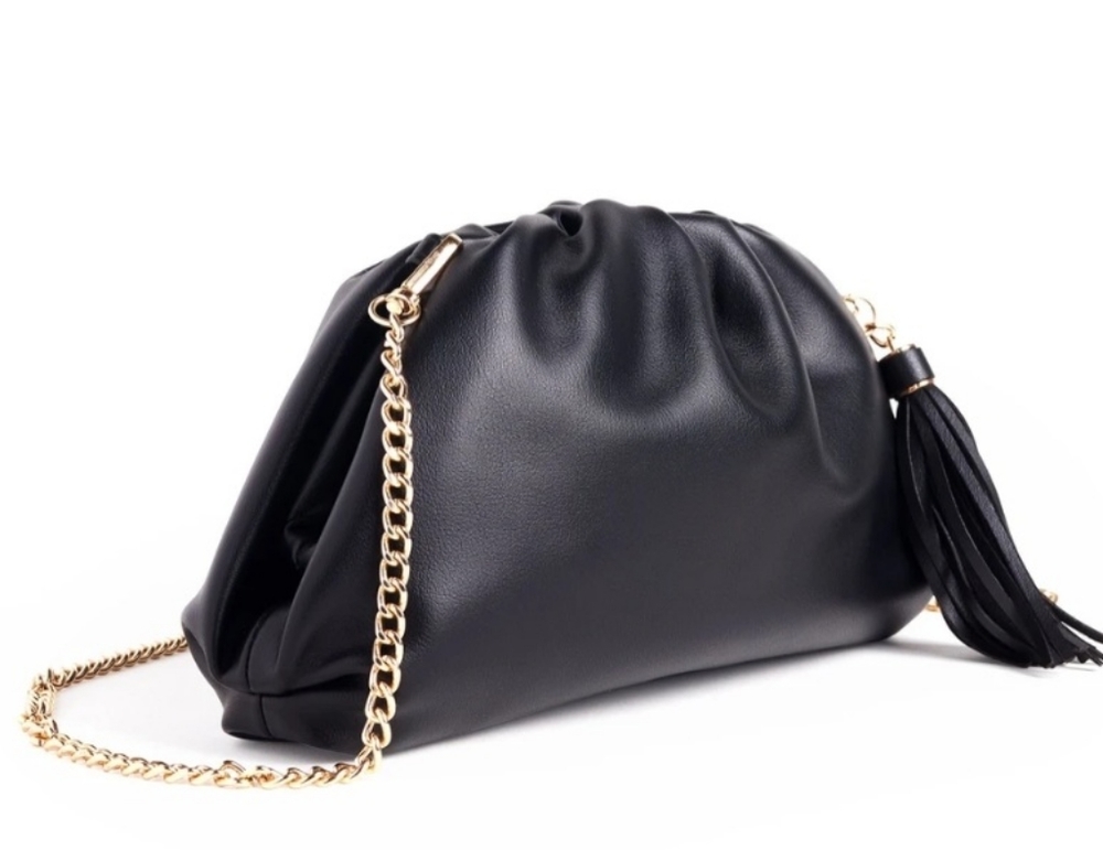 👑HOST PICK👑 Unstated Leather Crescent Clutch